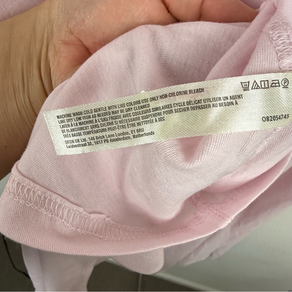 NEW Daily Practice by‎ Anthropologie Forward Line Pink Midi Dress Womens XSP - Picture 14 of 14